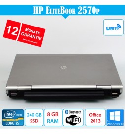HP EliteBook 2570p - 8 GB RAM - 240 GB SSD - UMTS - Office 2013 - mit Garantie