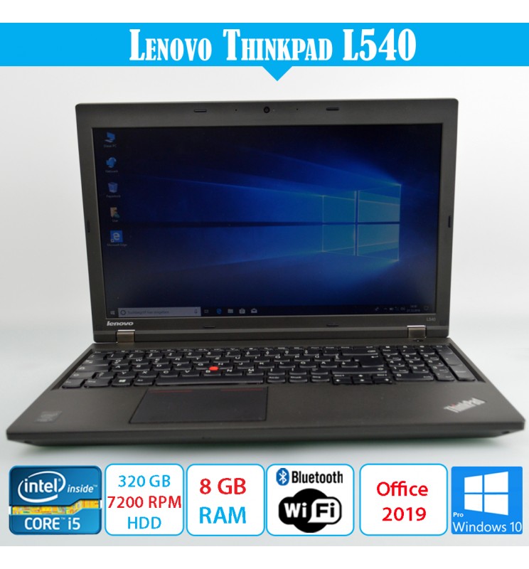 Lenovo Thinkpad L540 320 GB HDD – I5 2.60 GHz – 8 GB DDR3 – Win10 – Mit Garantie