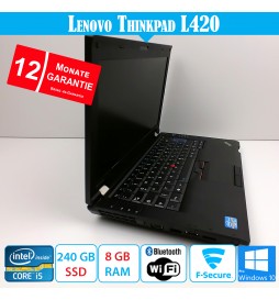 Lenovo ThinkPad L420 - 8 GB RAM - 240 GB SSD - mit Garantie