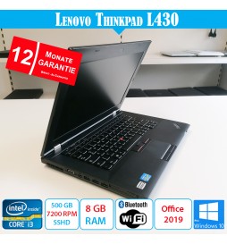 Lenovo ThinkPad L430 - i3 2.50 GHz – 8 GB DDR3 – 500 GB SSHD – Mit Garantie