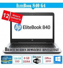 HP EliteBook 840 G4- i5 2.60 GHz – 8 GB DDR4 – 128 GB SSD – Mit Garantie