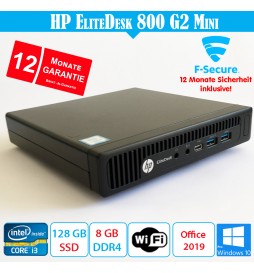 HP EliteDesk 800 G2 Mini - 8 GB DDR4 - Intel i3-6100T - mit Garantie
