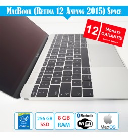 MacBook (Retina 12 Anfang 2015) Space Grau - Mit Garantie