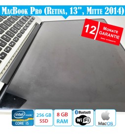 Apple MacBook Pro (Retina, 13", 2014, A1502) Silber - Mit Garantie