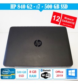 HP EliteBook 840 G2 - i7 5600U - 500 GB SSD - 8 GB DDR3 - Office 2019 - Mit Garantie