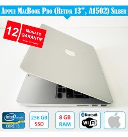 Apple MacBook Pro (Retina 13", A1502) Silber - Mit Garantie