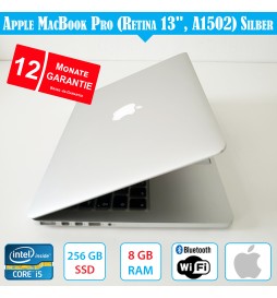 Apple MacBook Pro (Retina 13", A1502) Silber - Mit Garantie