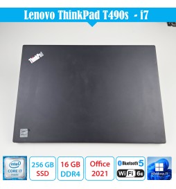 Lenovo ThinkPad T490s Laptop i7-8665U 16GB RAM 256GB SSD 14" Full HD Windows 11 Refurbished