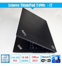 Lenovo ThinkPad T490s Laptop i7-8665U 16GB RAM 256GB SSD 14" Full HD Windows 11 Refurbished