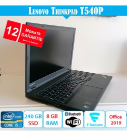 Lenovo ThinkPad T540P - 8 GB RAM - 240 SSD - mit Garantie