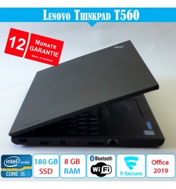 Lenovo ThinkPad T560 - 8 GB RAM - 180 GB SSD - mit Garantie
