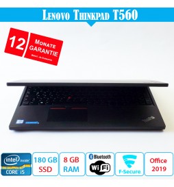Lenovo ThinkPad T560 - 8 GB RAM - 180 GB SSD - mit Garantie